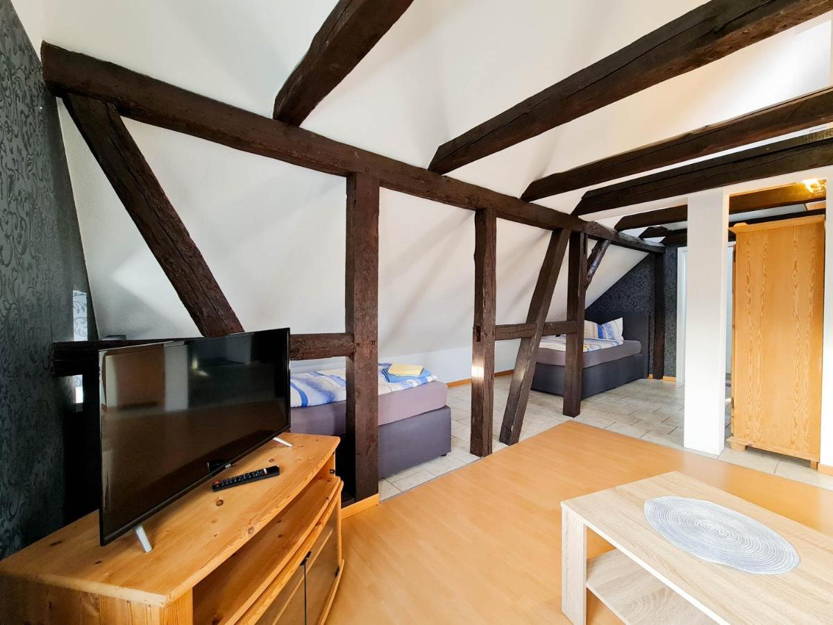 Pension Zum Holzwurm Wittenberge Bagian luar foto