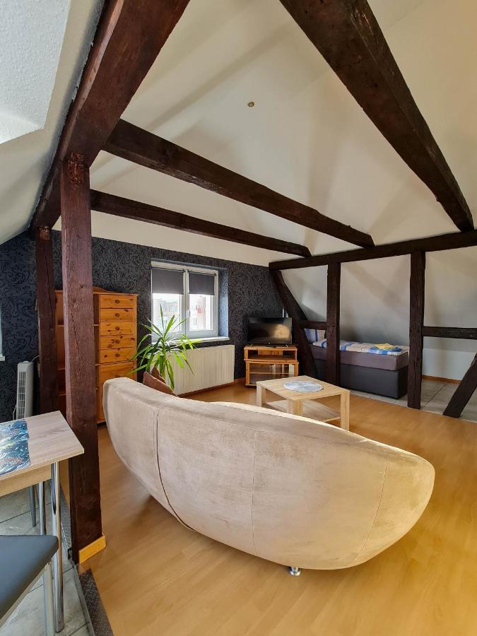 Pension Zum Holzwurm Wittenberge Bagian luar foto